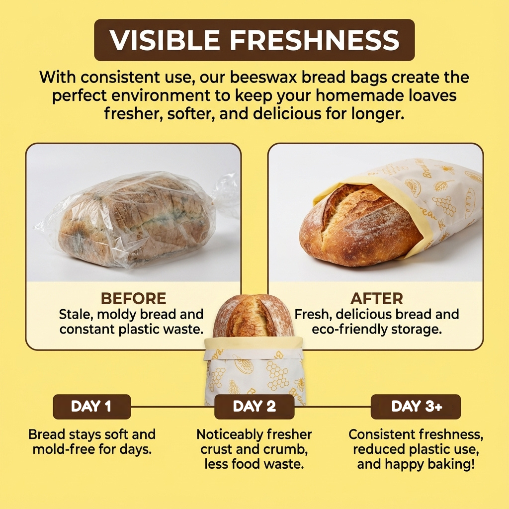 Premium Beeswax Bread Bag