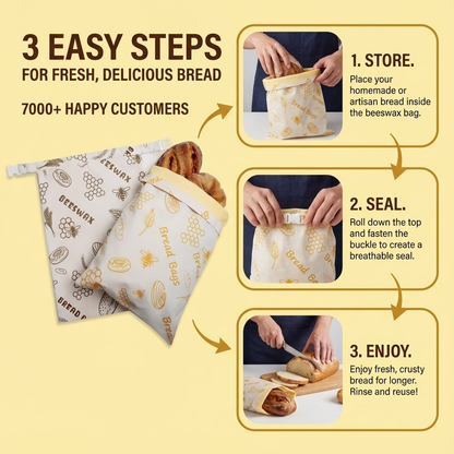 Premium Beeswax Bread Bag