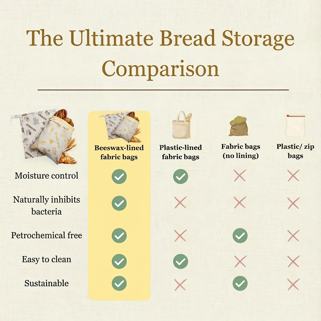 Premium Beeswax Bread Bag