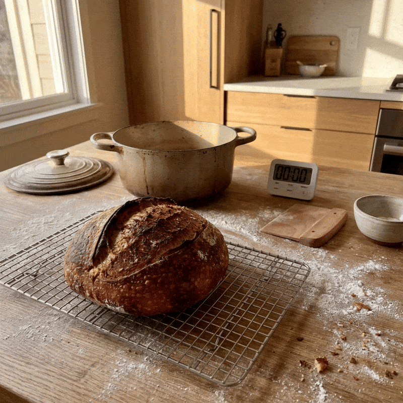 Let your bread cool completely