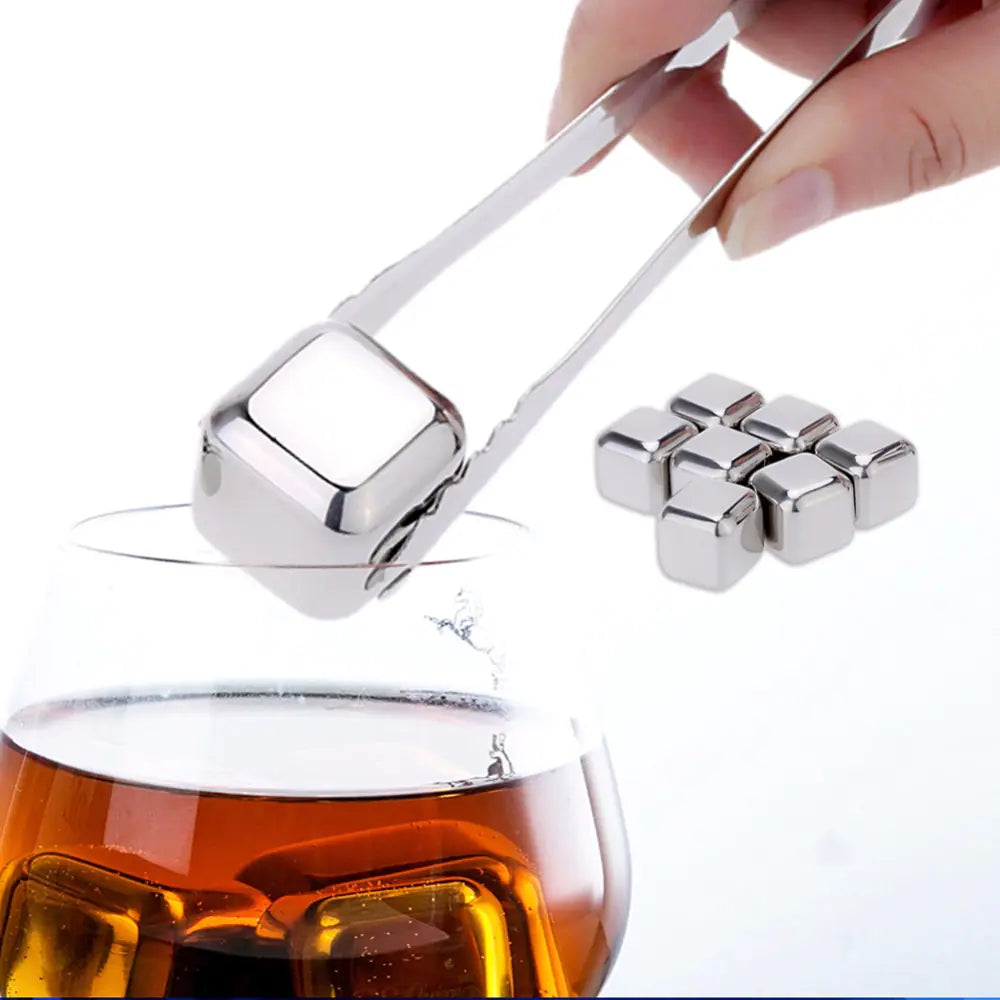 Reusable Stainless Steel Chill Cubes