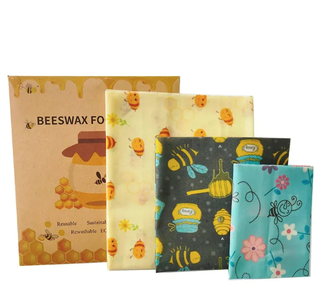 Natural Beeswax Food Wrap Set