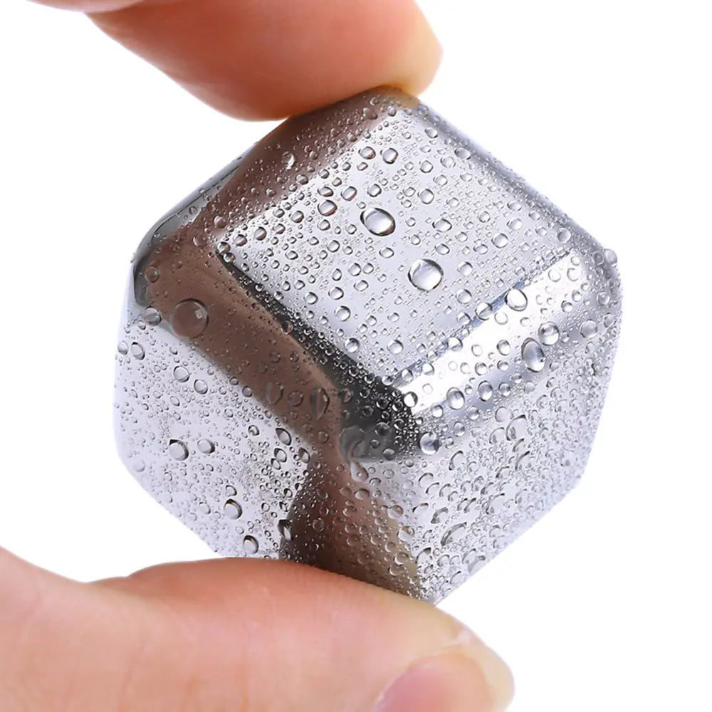 Reusable Stainless Steel Chill Cubes